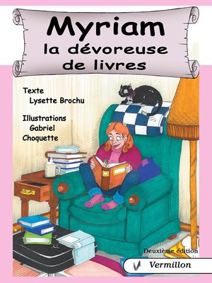 cover image of Myriam, la dévoreuse de livres